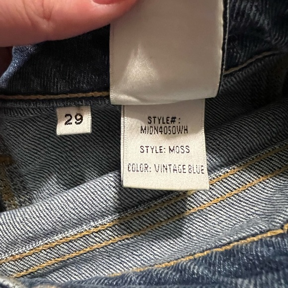 Majorelle Moss Flare Jeans in Vintage Blue - Picture 8 of 12